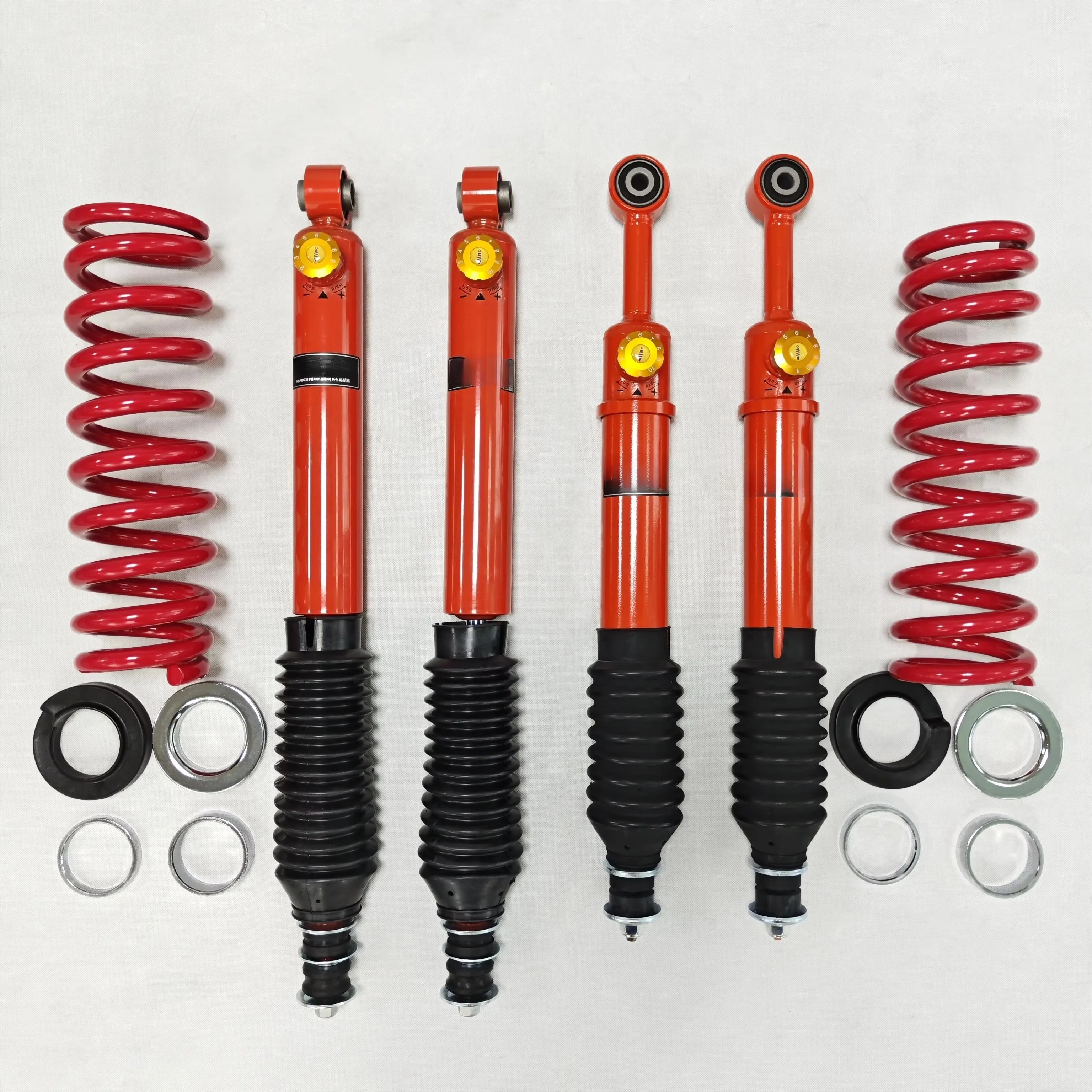 

Регулируемый амортизатор 4x4 для бездорожья Twintube, 9-ступенчатый подъемник на 2-4 дюйма для Fj Cruiser LC120 125 150