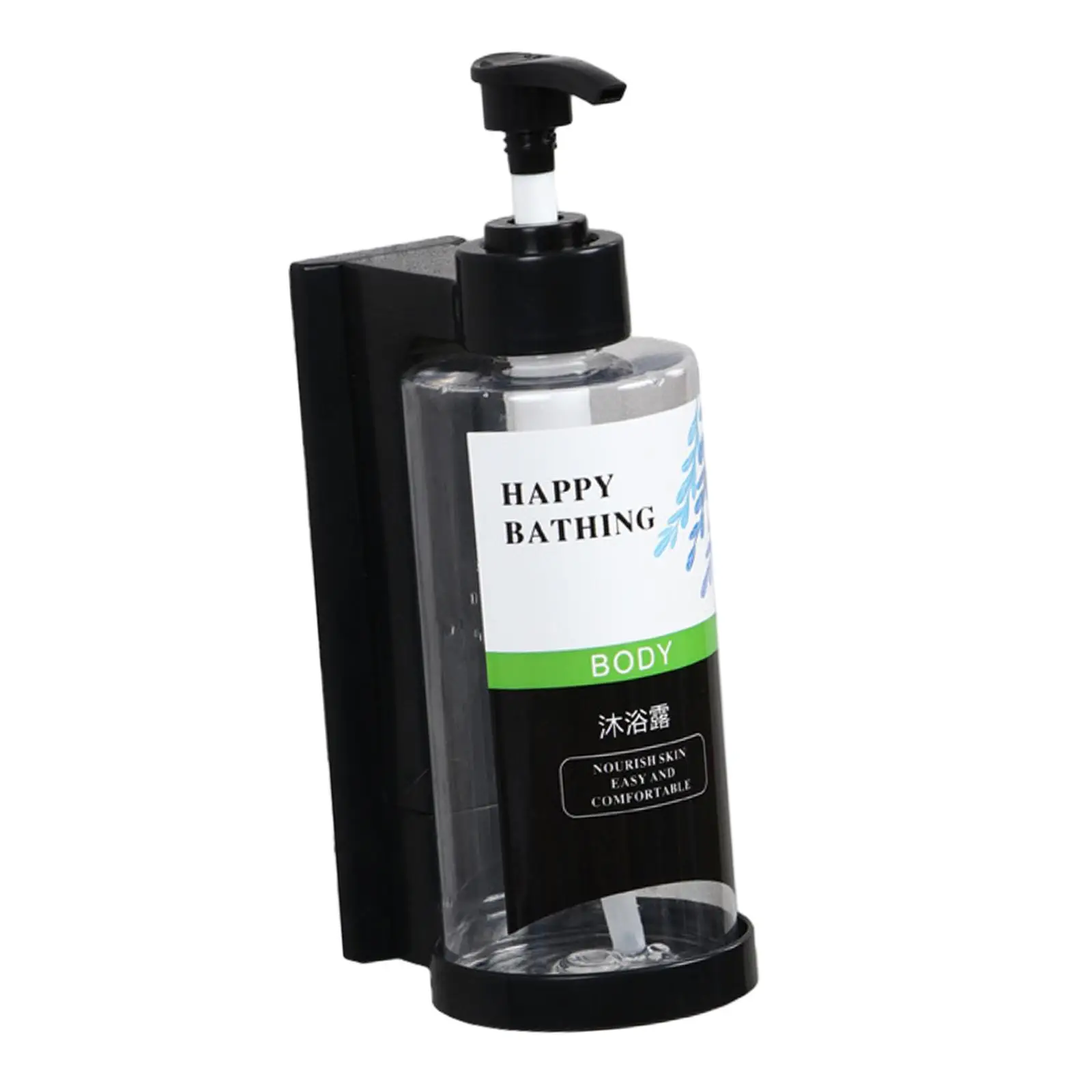 Empty Pump Bottle Waterproof Non Slip Hand Multipurpose Shower Soap Dispenser for Farmhouse Kitchen Washroom Bathroom Restaurant