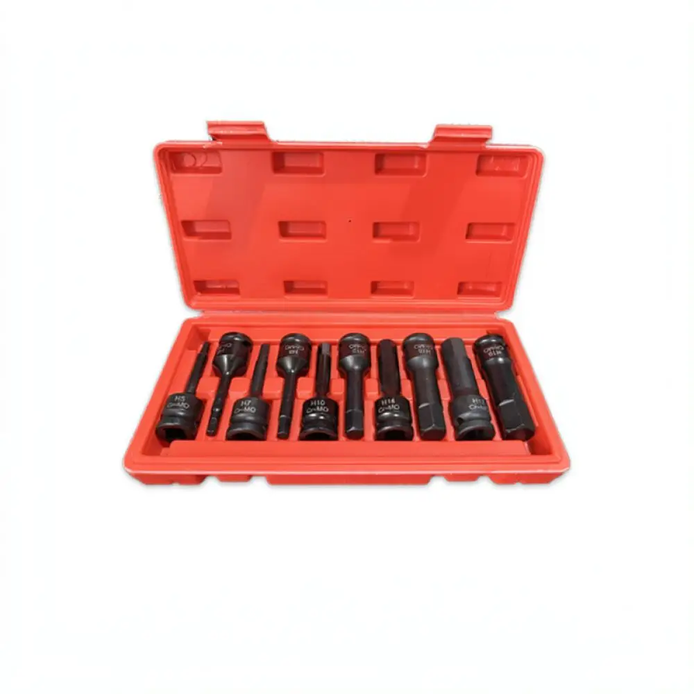 Professional Hex Bit Socket 1 2 Inch Drive Integrated Impact Wrench Adapter High Torque Screwdriver Head Tool Kit