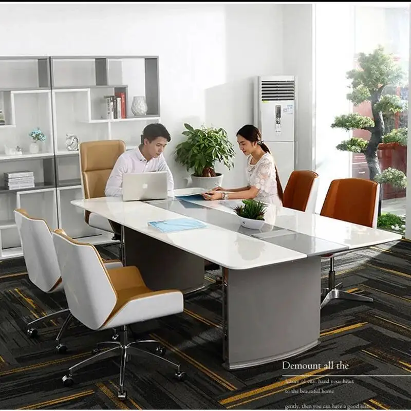 كرسي مكتب حديث كرسي مكتب دوار مريح مع كرسي مهام بأذرع قابلة للطي لغرفة الدراسة البسيطة #6