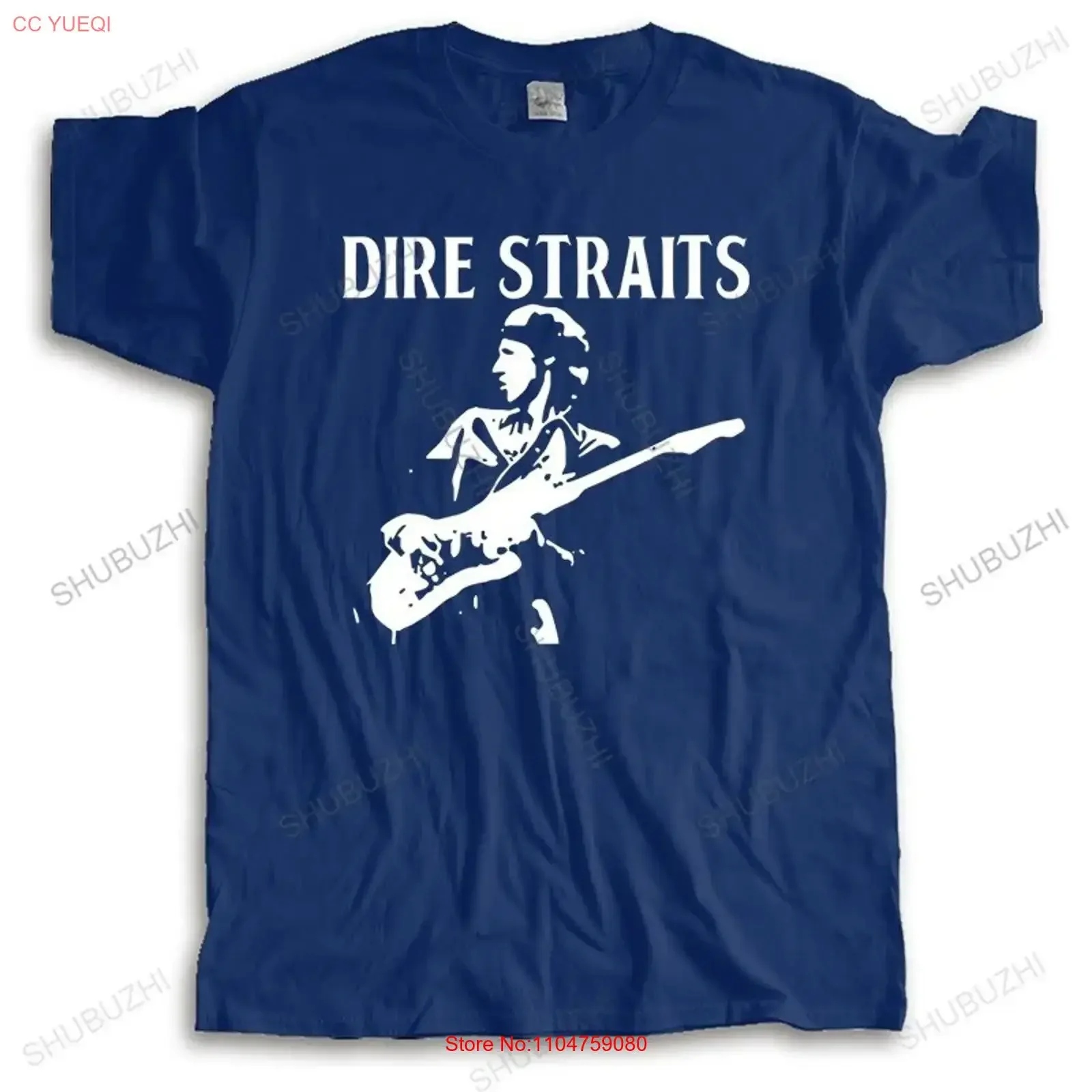 DIRE STRAITS British Rock 1970s 1980s T Shirt M 3XL vintage Washed Comfortable designer clothes streetwear homme Slightly