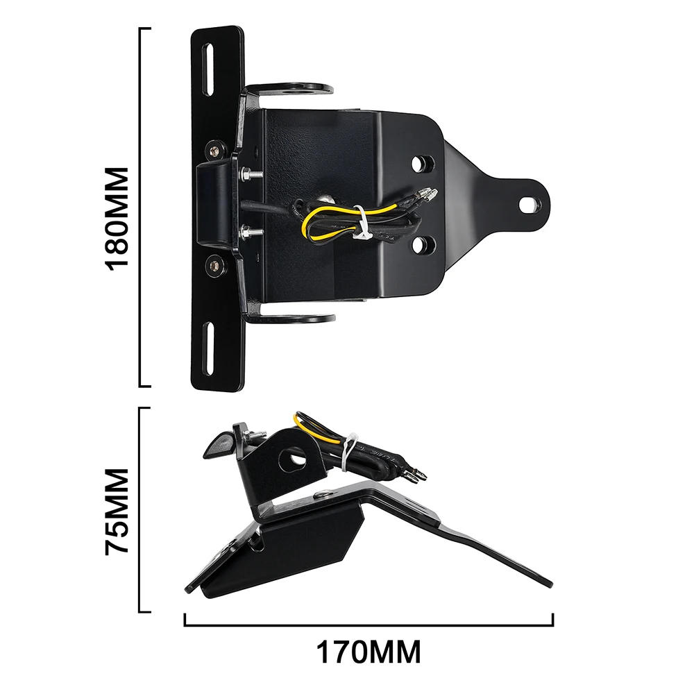 Motorcycle Accessories License Plate Holder For CFMOTO 450NK 450SR 450SS 250SRS 300SR 450SRS CF300-5US 300SS 2025 Dirt Pit Bike image 2