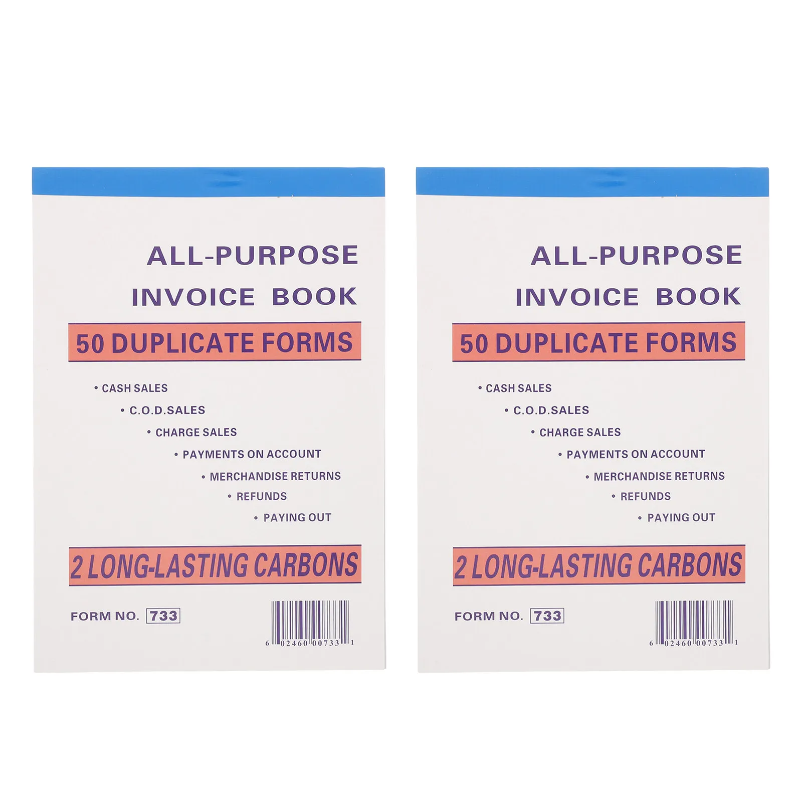 2-pcs-invoice-pad-for-small-business-book-self-employed-record-keeping-cash-receipt-financial-records