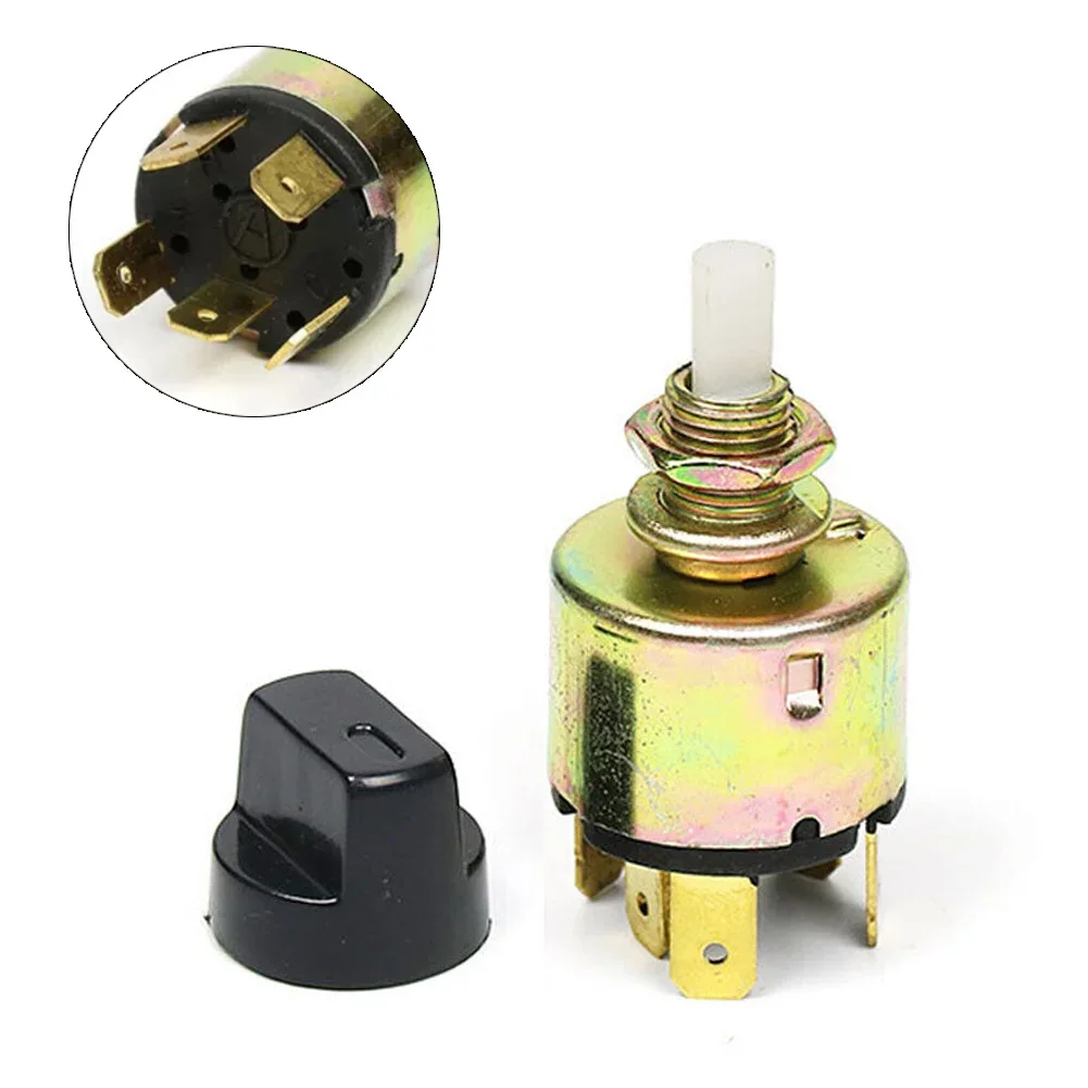 Durable Switch Conditioner Switch 10A 24VDC 4 Position 3 Auto Fan Elector Rotary Switch For Car Air Conditioner