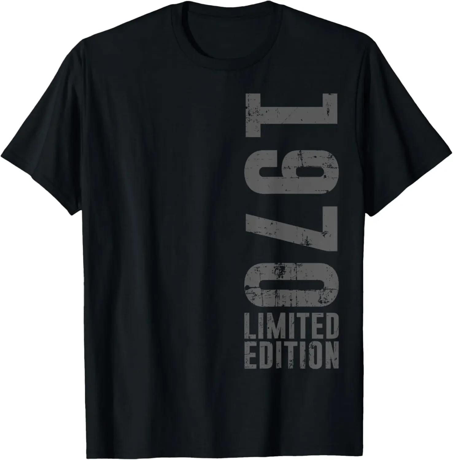 Limited edition 1970 55th birthday T-shirt born 1970 vintage couple style unisex make old vintage casual streetwear tops