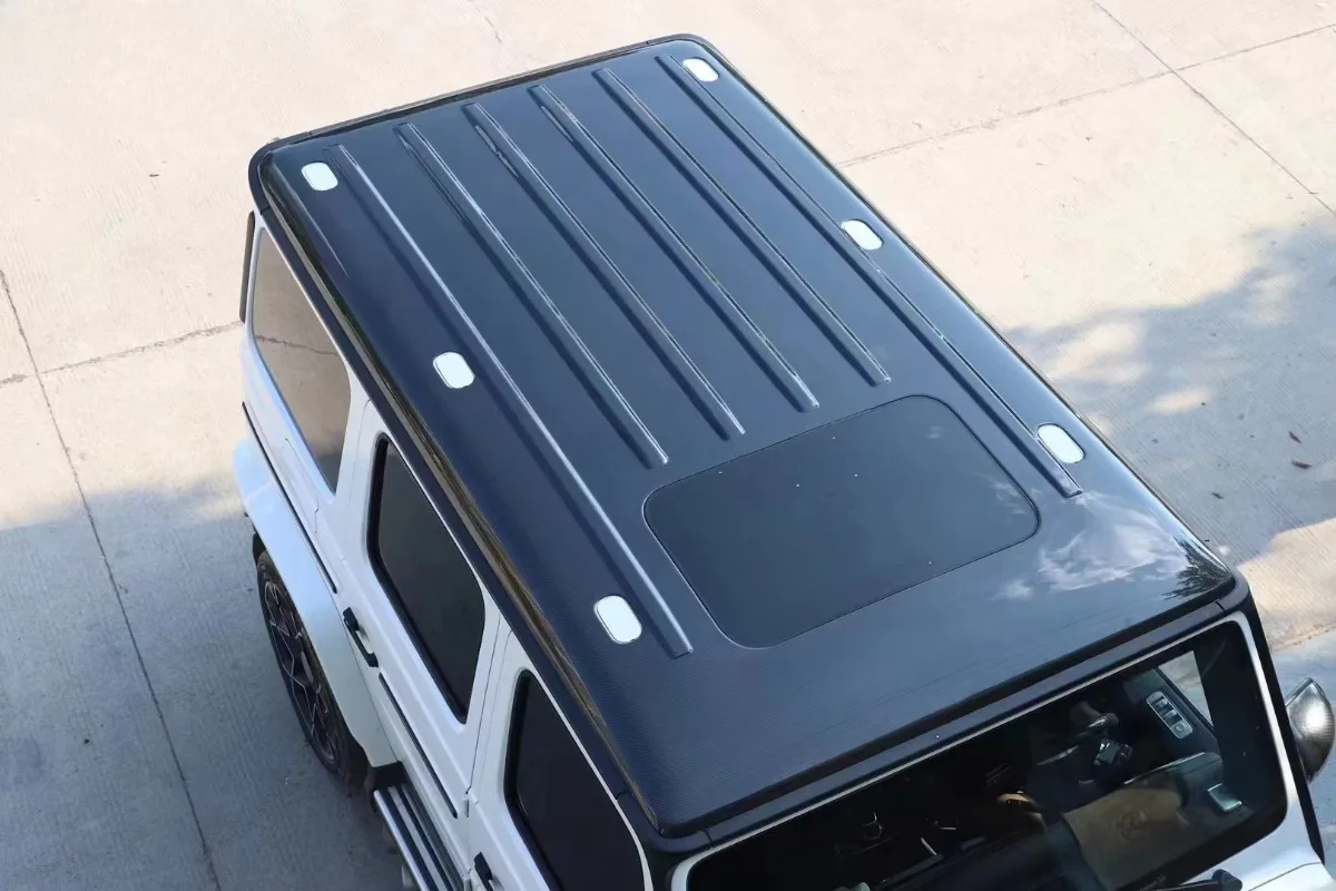 Dry Carbon Fiber Car Roof Panel Fit for Mercedes Benz G-Class W464 W463 Bolt-On Easy Install Exterior Parts