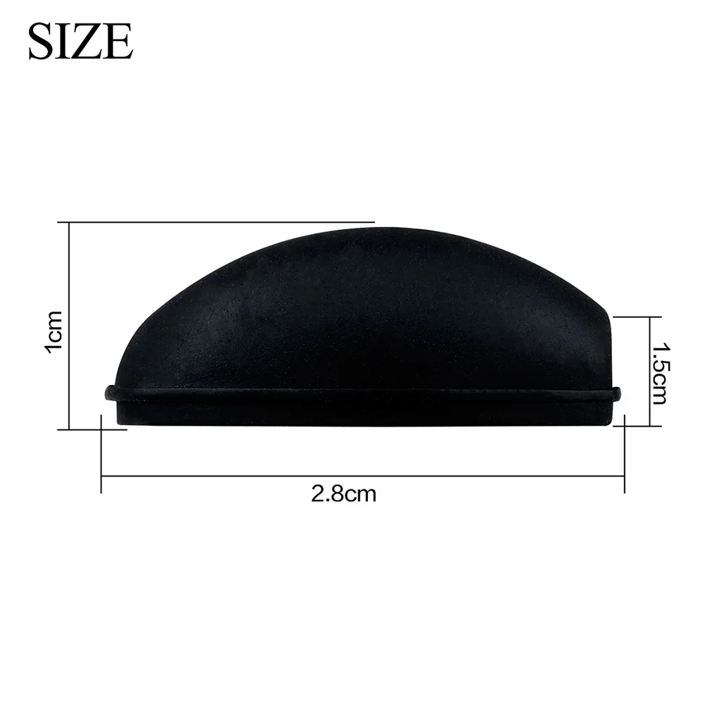 3 Pcs/Sets Of Saxophone Palm Rests Side Key Pads Palm Key Leather Pads Professional Woodwind Accessories