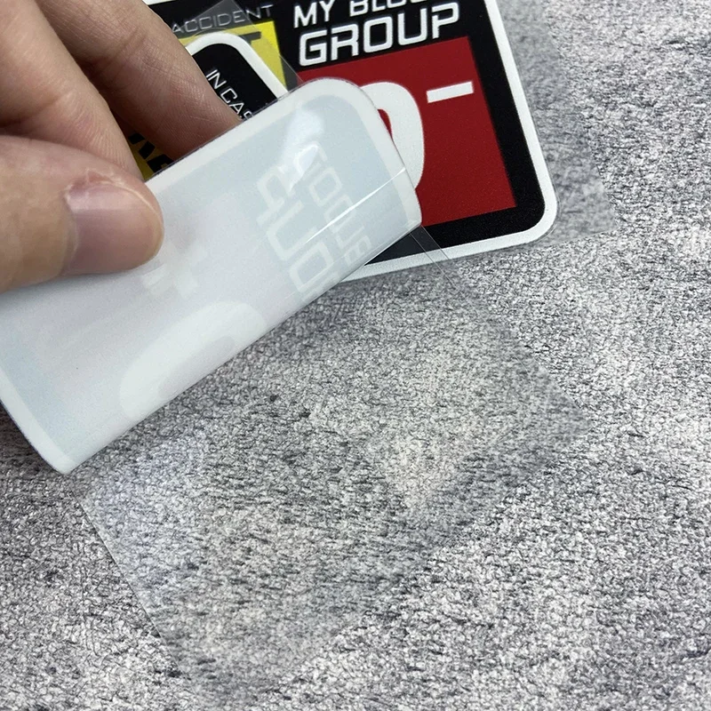 1 قطعة نوع الدم دراجة نارية ملصق مقاوم للماء ل موتو خزان الوقود خوذة هدية دراجة نارية الزجاج الأمامي واقية من الشمس شارات الفينيل