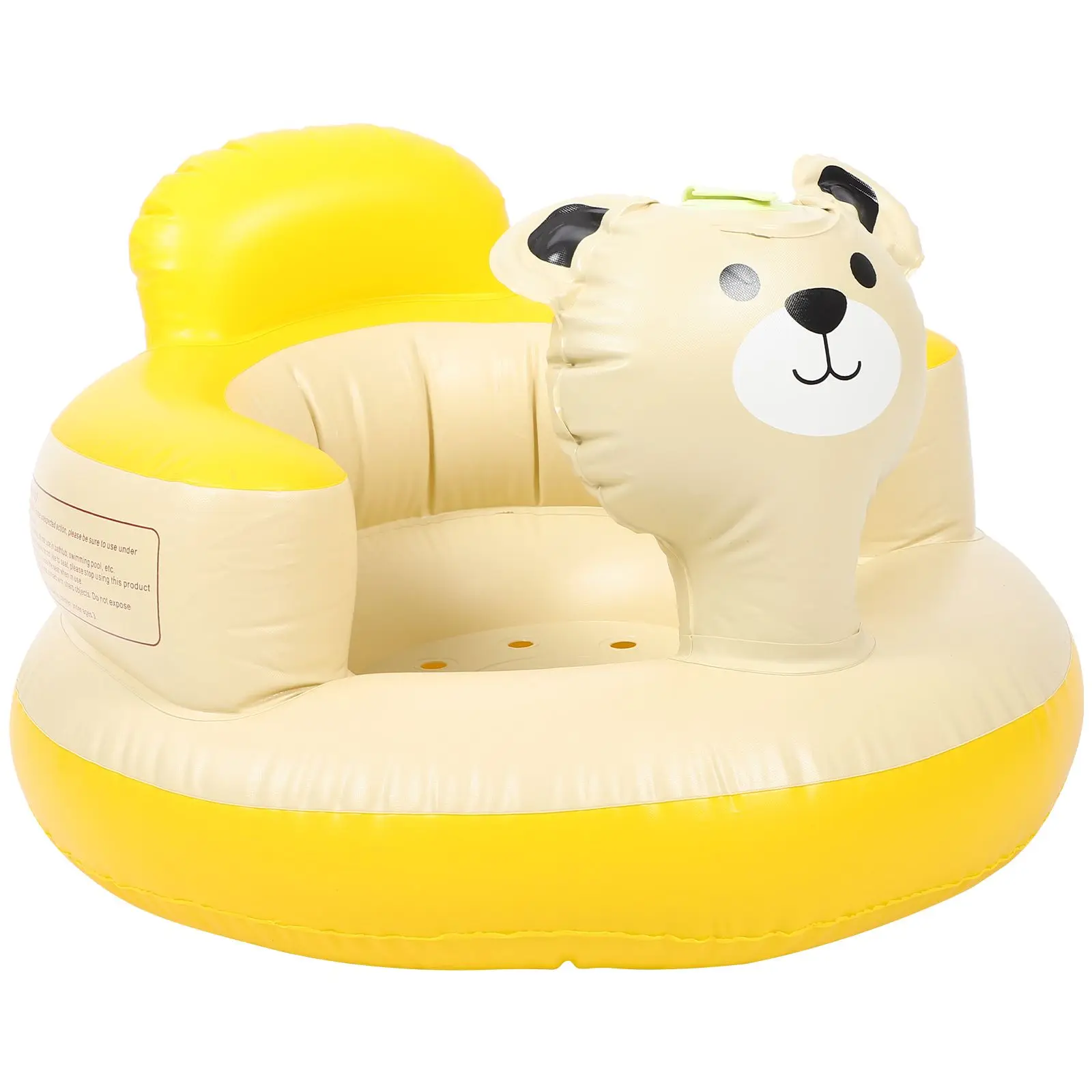 

Children's Inflatable Sofa Baby Seat Chair for Sitting up Floor Toddler Infant Back Support Pvc Shower