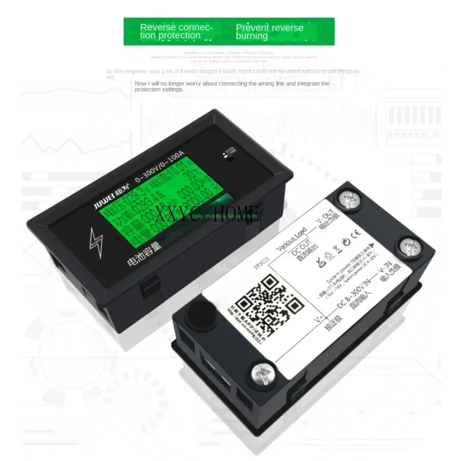 Lithium Battery Capacity Measuring Instrument, Internal Resistance Divider, Suitable for Home Appliance Maintenance