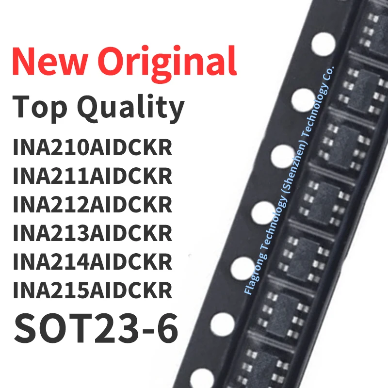 (10 Pcs) INA210AIDCKR INA211AIDCKR INA212AIDCKR INA213AIDCKR INA214AIDCKR INA215AIDCKR SC70-6 New Original Chip IC