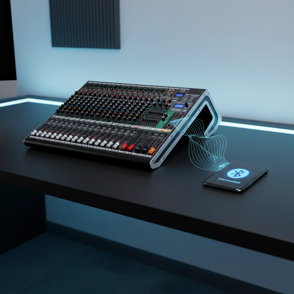 FX 18-Channel Professional Audio Mixer 99DSP Digital Effects Dj Controller/audio Console Mixer Audio Sound Cards Mixers