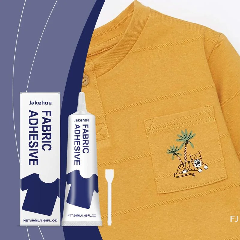 [YU]Jakehoe Fabric Adhesive Portable Compact Durable Repair Glue - Seamless Repair Bonding and Care Adhesive