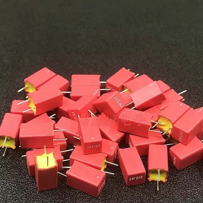 2.2UF 63V original imported WIMA 63V225 2U2 MKS2 audio fever film capacitor