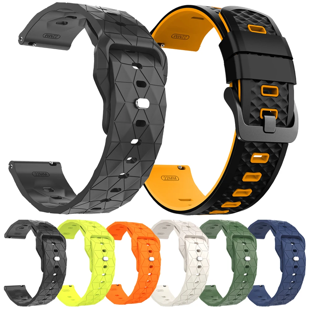 Damen Herren Armband für TicWatch Pro 3 Ultra GPS/LTE 22mm Uhrenarmband für TicWatch Pro X S 2021 S2 E2 GTW/GTX Sport Silikon-Armband