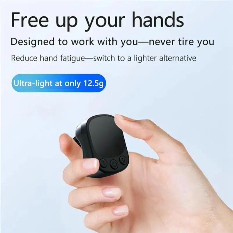 Mobile Phone Remote Control Screen Clicker ,Smart Automatic Screen Clicker Continuous Clicker, Scrolling Ring Remote Control