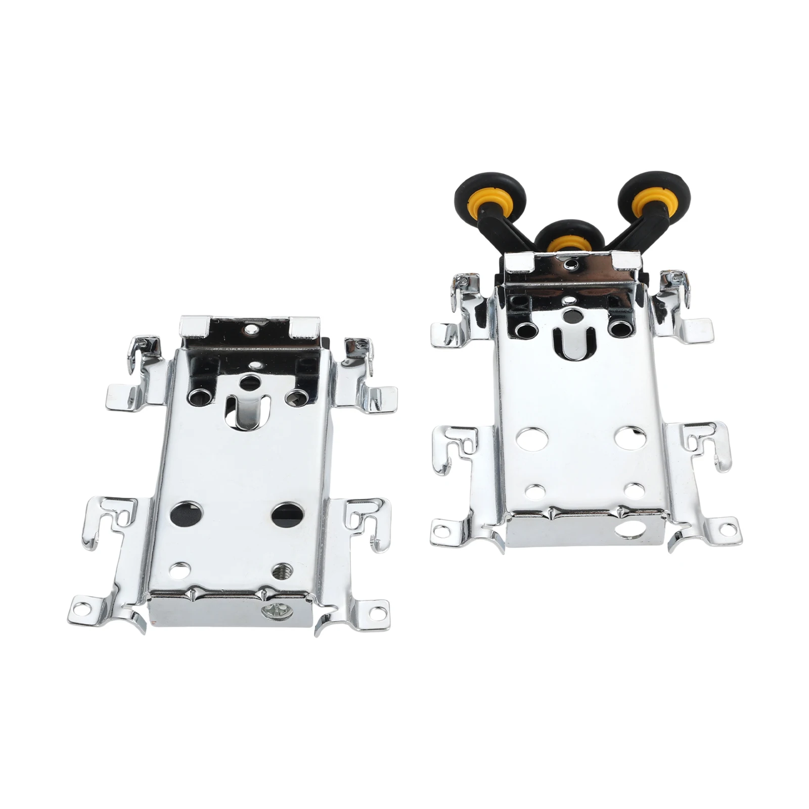 2pcs/set Upper and Lower Sliding Door Pulley Wheel Furniture Caster Wooden Door Roller Wardrobe Translation Sliding Door Pulley