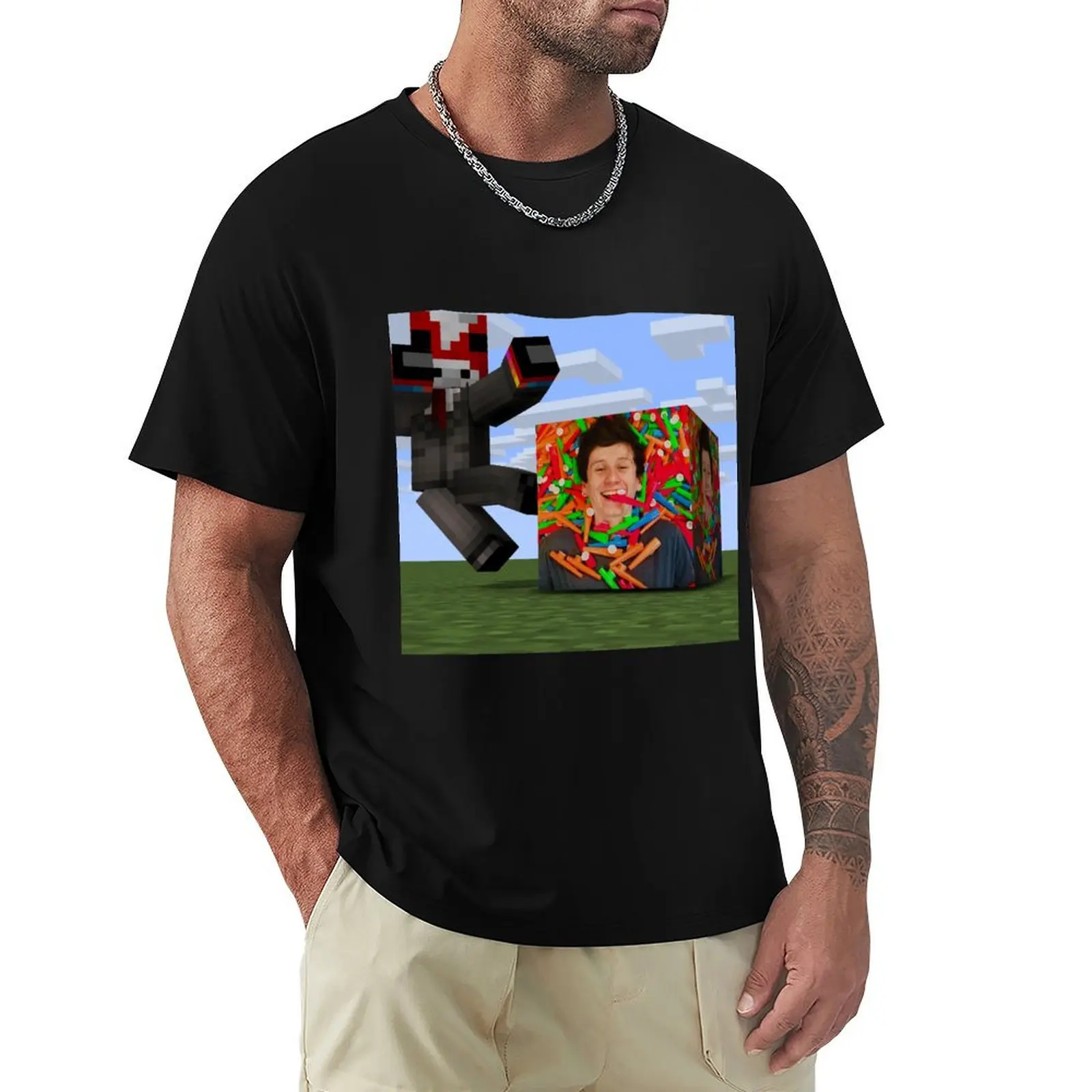 

JackSucksAtLife/MC Non official merch - Dabbing Jack T-Shirt cute clothes oversized graphic tee shirts men
