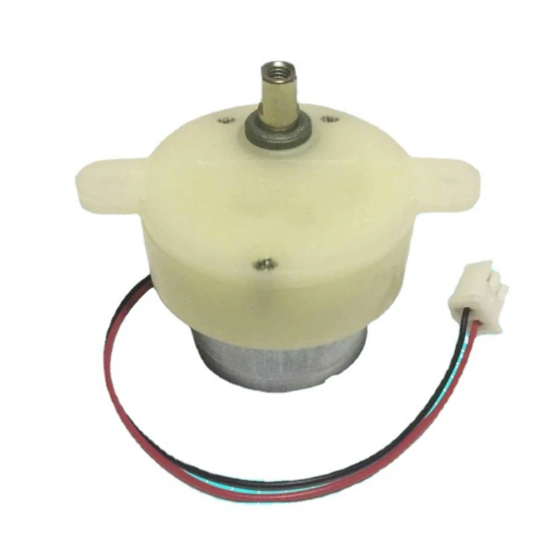 2025 New Portable High Torques 12V Plastic Gear Motor 3.5 7.5 RPM Quiet Operations Convenient for Stage Display Stands Use