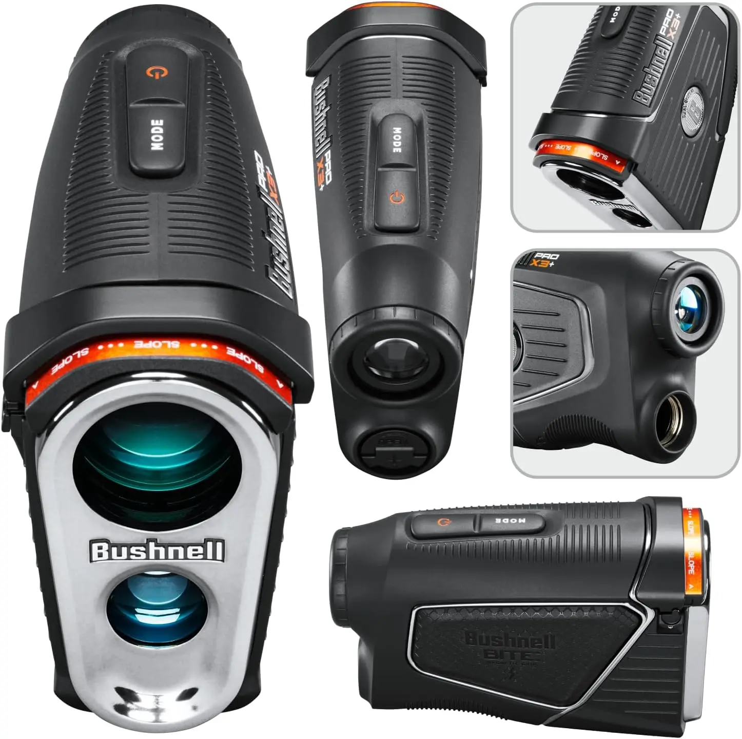 X3 / Pro X3+ (Plus) Advanced Laser Golf Rangefinder with Included Carrying Case, Carabiner, Lens Cloth