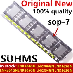 (10piece)100% New LNK304GN LNK305GN LNK306GN LNK354GN LNK362GN LNK363GN LNK364GN sop-7 Chipset