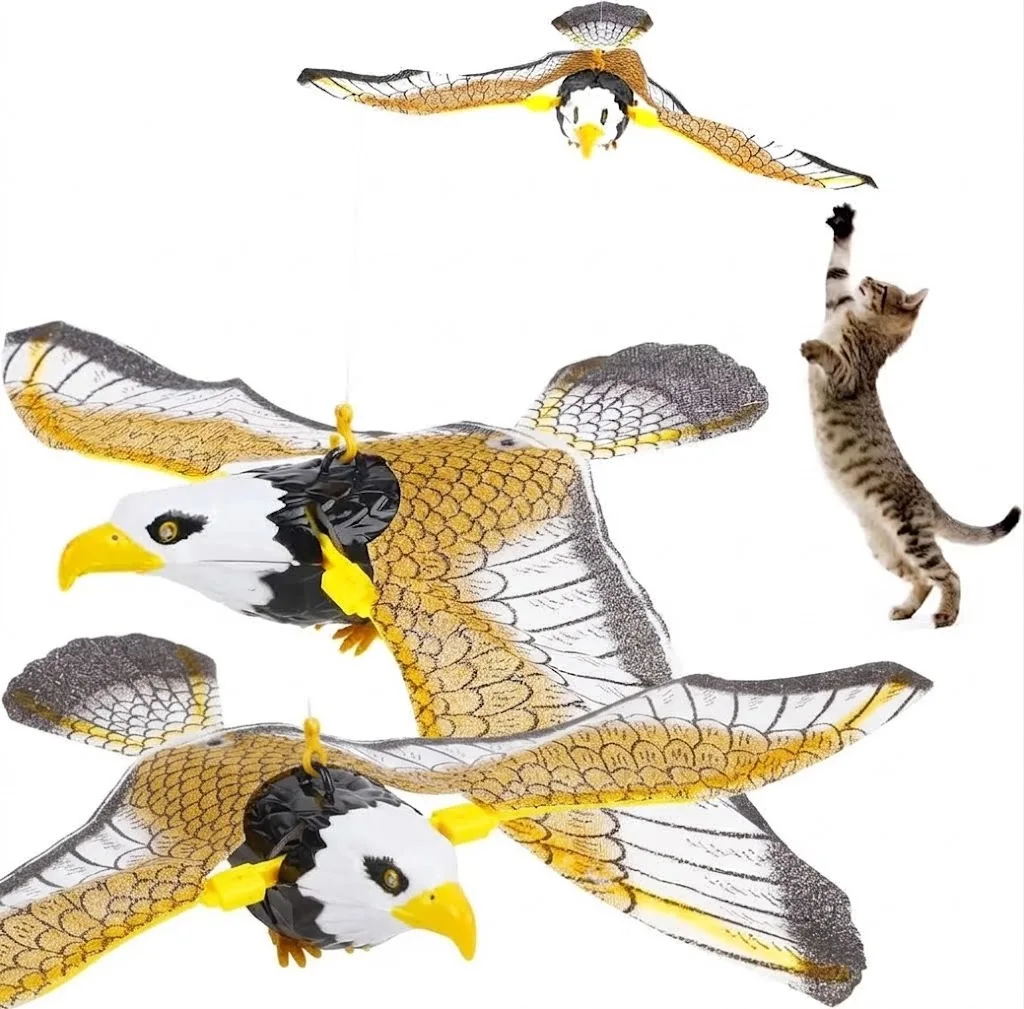 Bird Repellent Hanging Eagle Hawk Scarer Deterrent For Garden Pest Protection Plants Decor Hunting Decoy Repellent