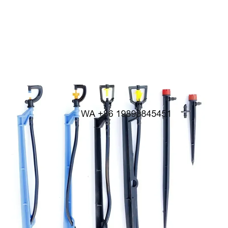 Wmwmnu G Micro Sprinkler Kit with Stake Garden Sprinkler Set for Agriculture Orchard Irrigation System