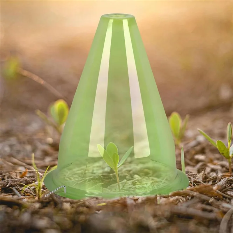 

AA01-12Pcs/Set Garden Cloches For Optimal Plant Growth And Protection Suitable For Various Plants Covers To Protect Plants