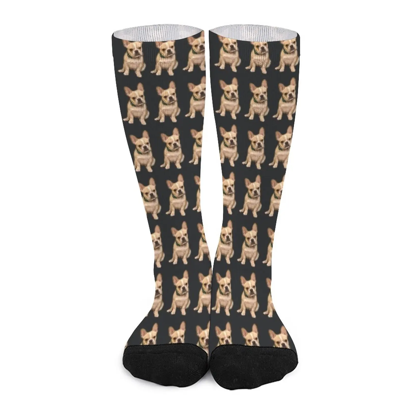 

French Bulldog Socks Hiking boots basket ball funny socks for Women Men cycling socks