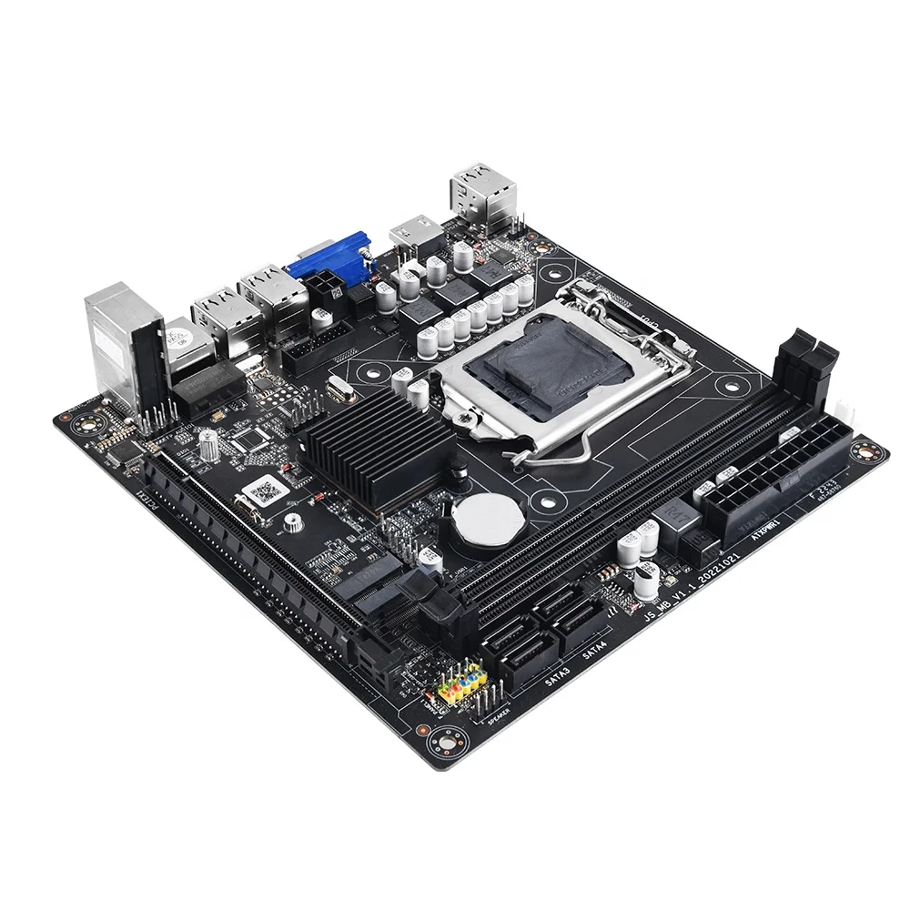 h61 motherboard kit h61lga1155 i7-3770 cpu 2pcs * 8GB =16GB 1600MHz DDR3 memory