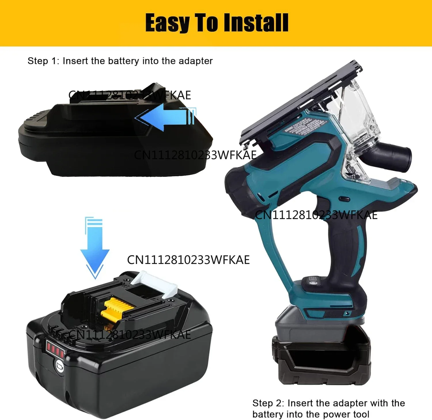 EIN18MT Battery Adapter for E-inhell 18V Li-ion Battery Converter to for Makita 18V Cordless Power Tools