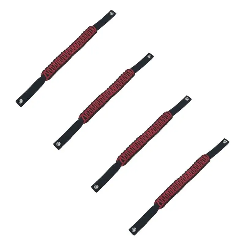 4 Pieces Resilient Nylon Vehicle Handles Perfect For Outdoor Activities And Daily Commutes