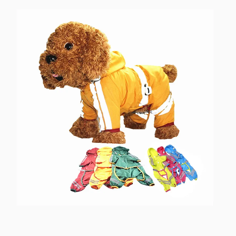 

Wholesale customization Hot sale Pet Dog Clothes Pet Dog Jumpsuit Raincoat