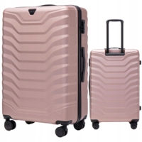 WINGS BIG ABS TRAVEL Case on 4 wheels BAGGAGE registered hard