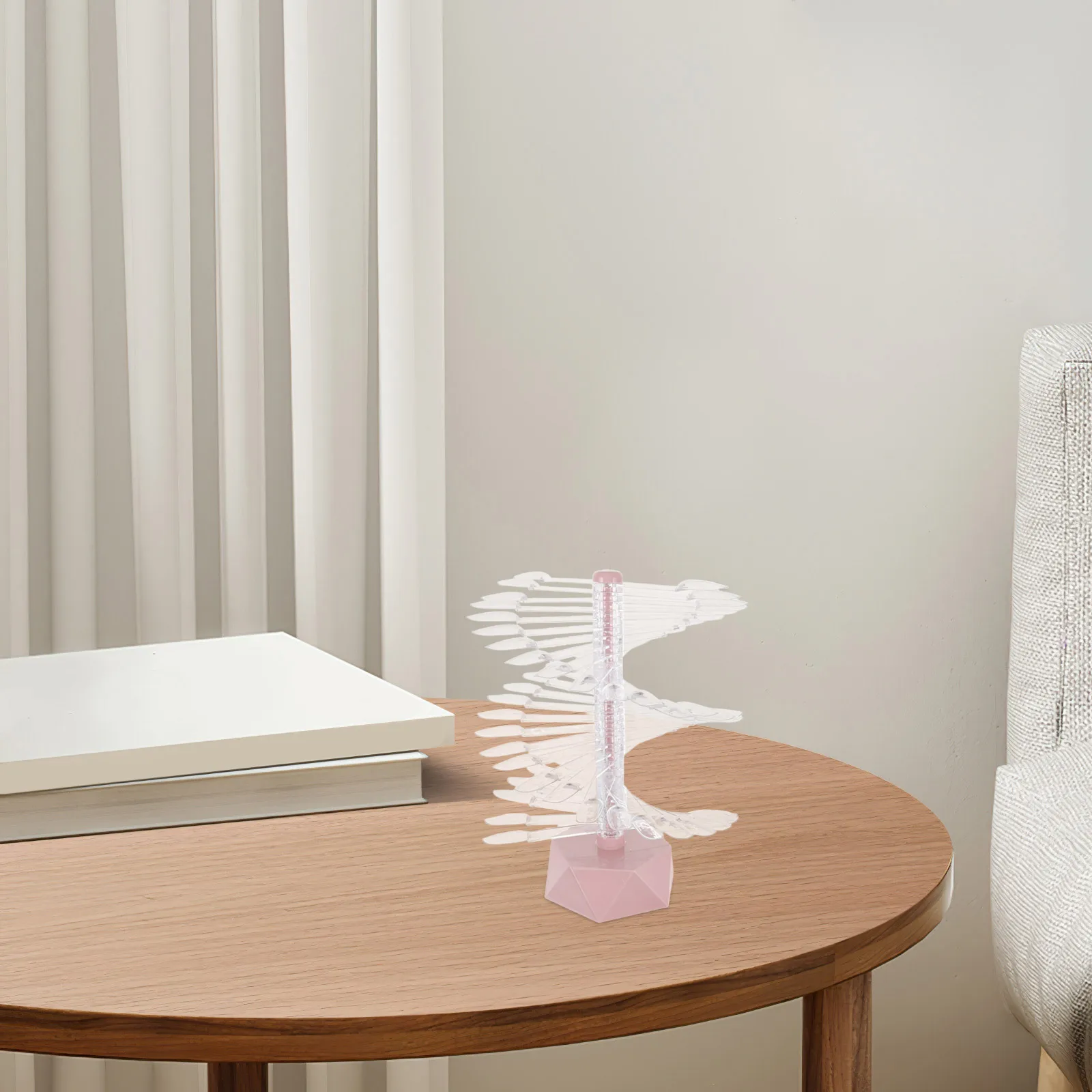 

Spiral Art Display Stand False Tips Holder Board for Practicing Hexagon Shape Pink Base Sturdy Accessories Supplies False