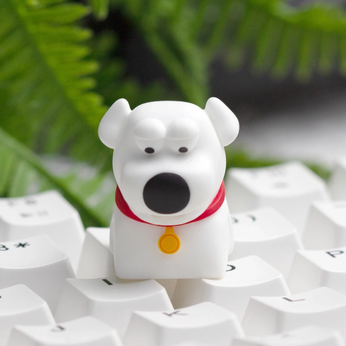 Family Guy Series Brian Griffin Keycap Resin Personalized Single Cute Creative Mechanical Customized ESC Anime Handmade Gifts