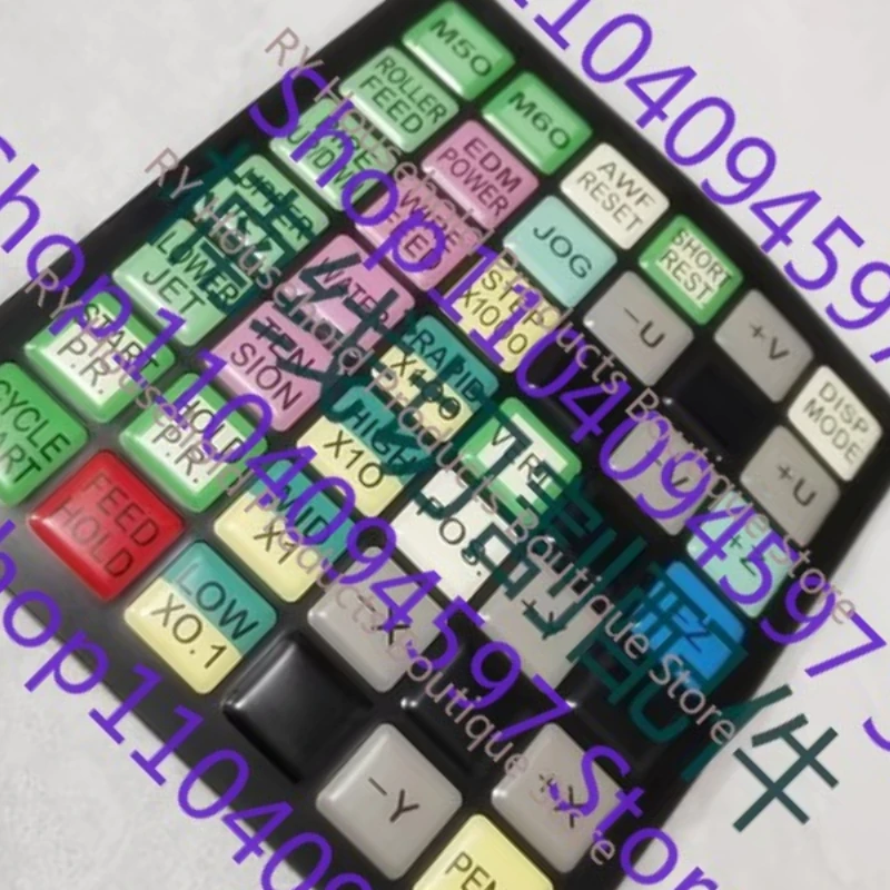 EDM F16 Membrane Control Panel Sheet A98L-0001-0992#E Keyboard Panel Control Panel For Fanuc DWC-iA,iB,iC CNC Wire Cut Machine