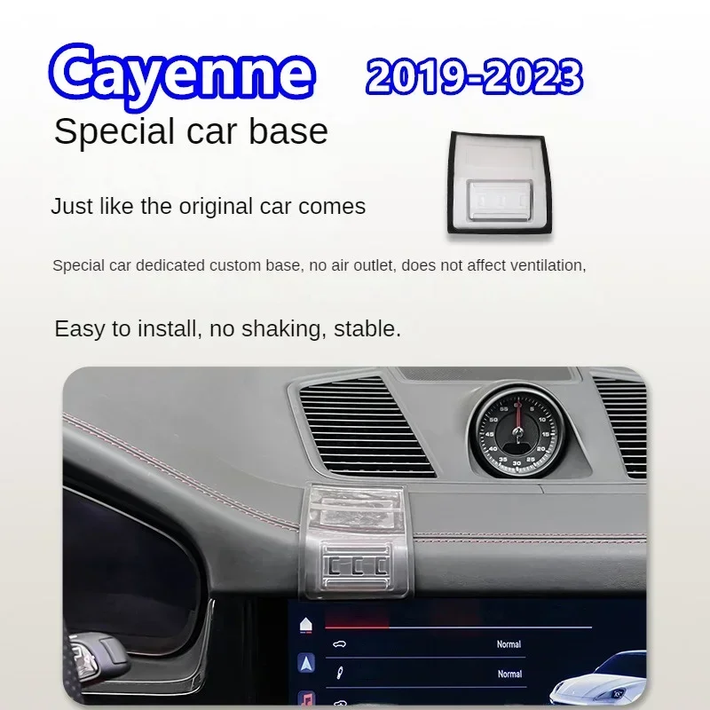 

2019-2023 для Porsche Cayenne Coupe, держатель мобильного телефона, беспроводное зарядное устройство, автомобильное крепление, навигационный кронштейн, поддержка GPS