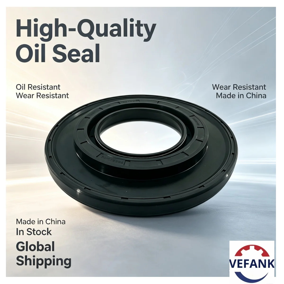 75*165*12.5/18.5 mm NBR shaft oil seal, oil and wear-resistant, in stock, factory direct sales, high-quality automotive parts.