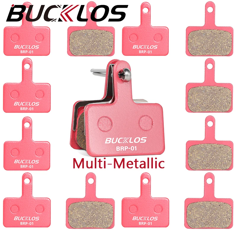 

BUCKLOS 10/20/30/40/50Set Bicycle Pads for B01S B03S Multi-metallic Bike Brake Pad Bicycle Disc Brake Pad for MT200 MT400 DEORE