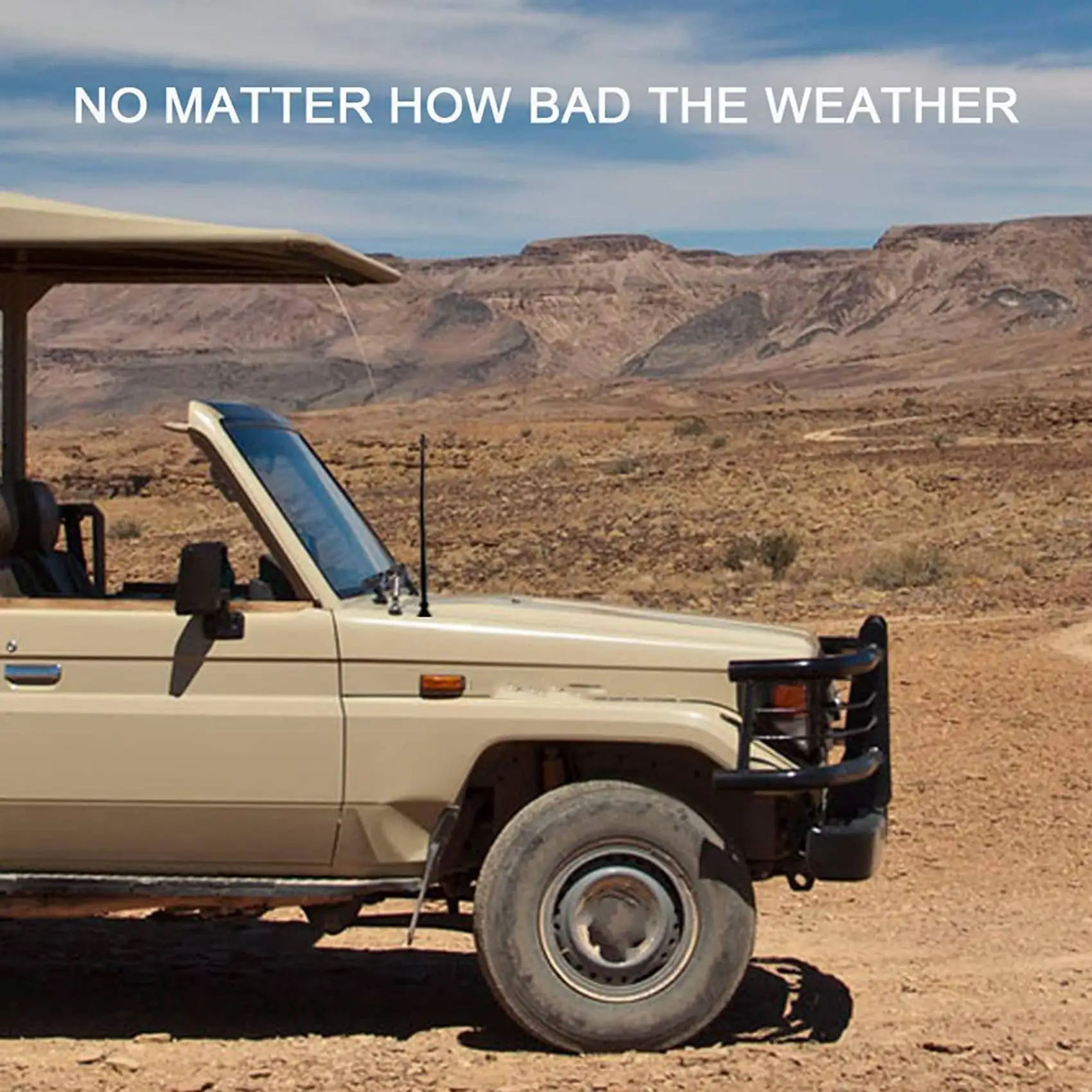 Boat Antennas Waterproof Marine Radio Antenna Car Flexible Rubber Mast FM AM Antenna for ATV UTV RZR SPA Yacht HOT