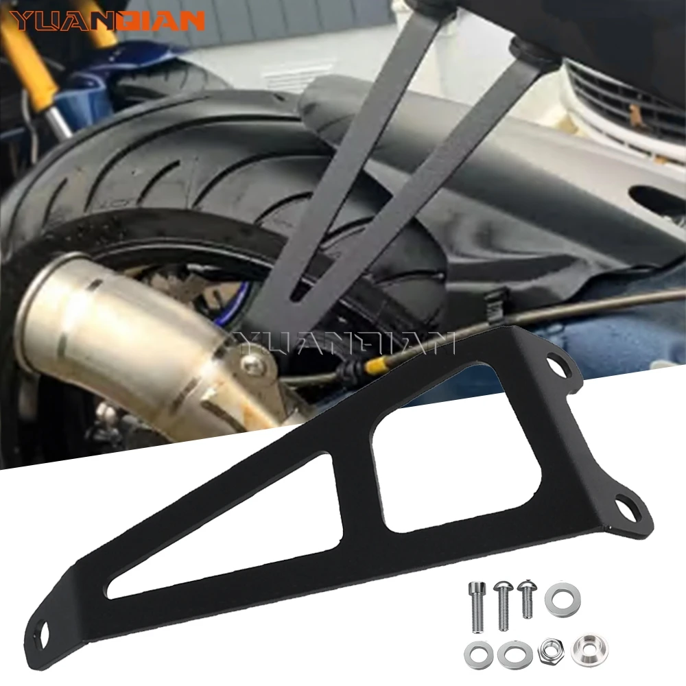 

For SUZUKI GSX-R600 GSXR600 GSX-R750 GSXR750 2008 2009 2010 CNC Motorcycle Exhaust Hanger Bracket Rear Foot Rest Blanking Plates