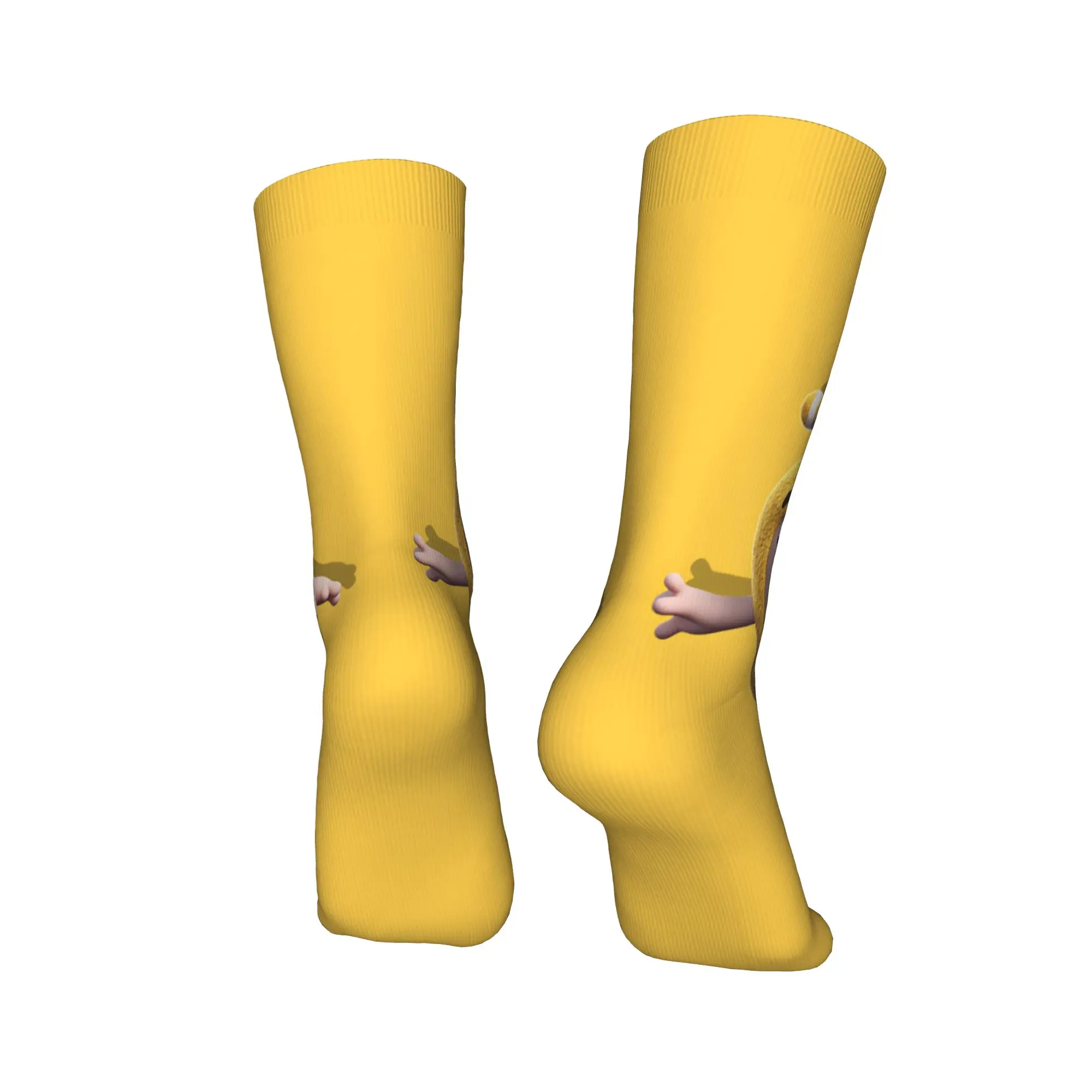 Calcetines para hombre Oddbods Bubbles medias lindas de dibujos animados calcetines antideslizantes suaves transpirables calcetines de diseño Retro de otoño para exteriores