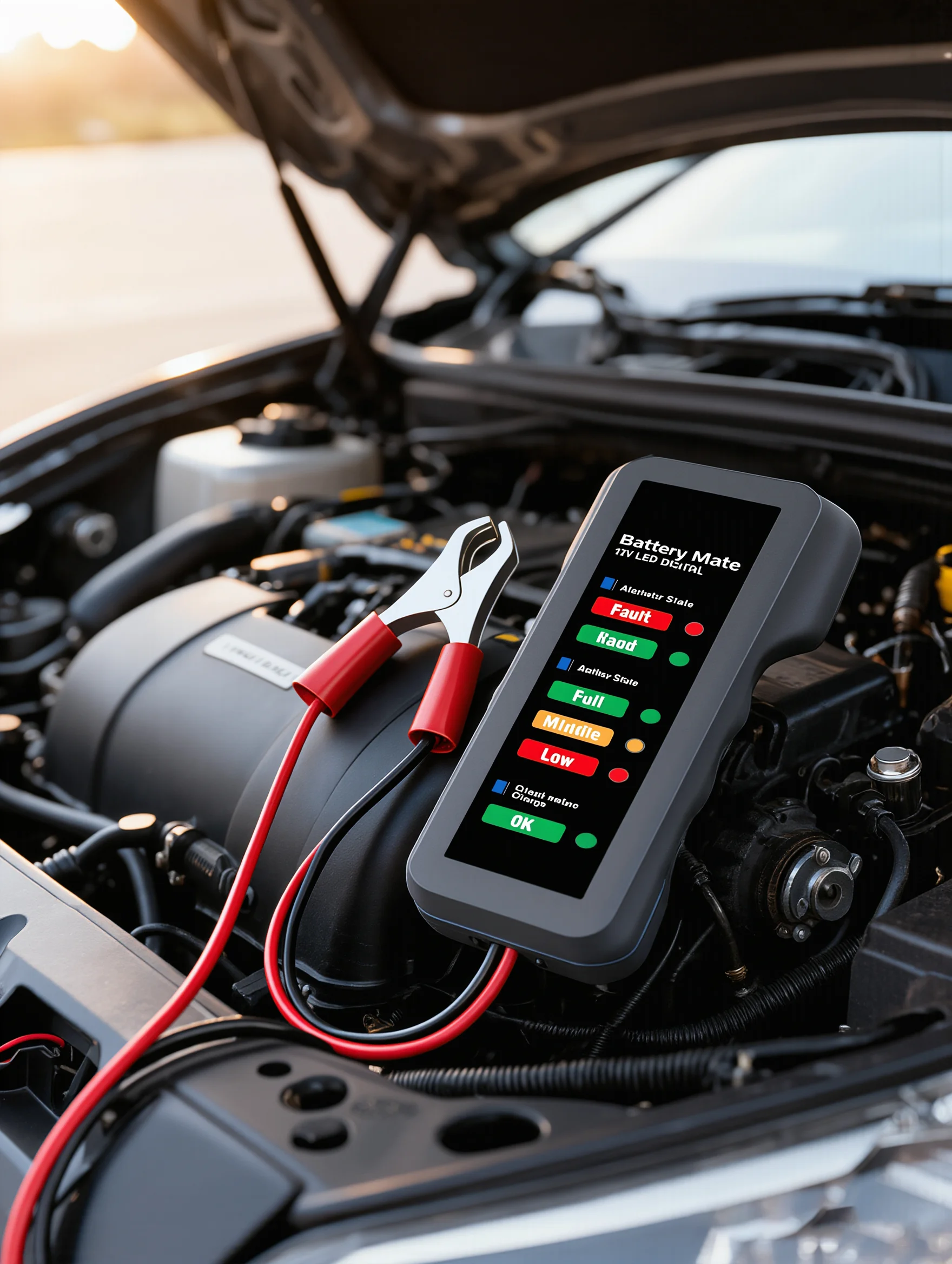 BM310 Car Battery Checker Auto Electrician Tool for Assessing Battery Health