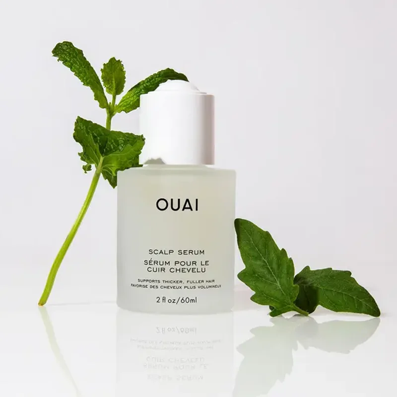 OUAI Scalp Serum Balancing and Hydrating Serum with Red Clover Extract Siberian Ginseng and Peptides for Thicker and Fuller 60ml