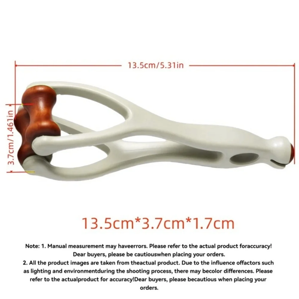 Wooden Finger Massage Roller Multi-functional Thumb Joint Press Massager Finger Stretching Exercise Tools Relieve Finger Fatigue