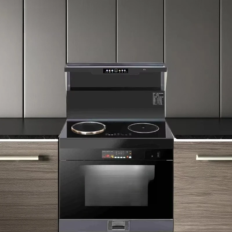 

Industrial Gas Electric Pumping Unit Cooking Stove Built-in Kitchen Multifunctional Intelligent Integrated Stove Stainless Steel