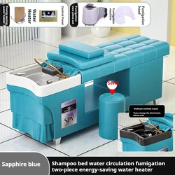 Silla De champú De lujo moderna, sillón profesional De salón para lavar el cabello, personalizada, nutritiva, muebles De Barbearia