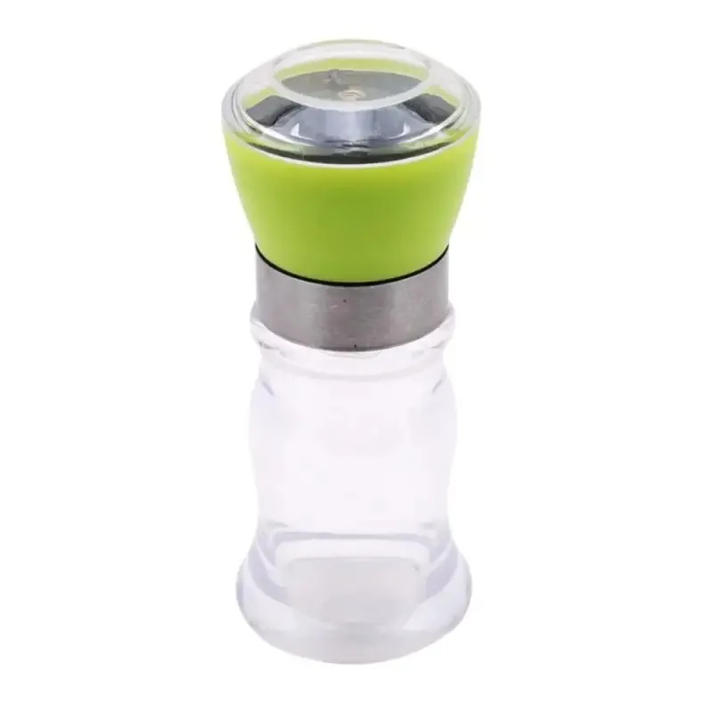 Spice Mill Salt and Pepper grinder Refillable shaker Manual Herbs Grinder Adjustable Ceramic Rotor Kitchen Tools