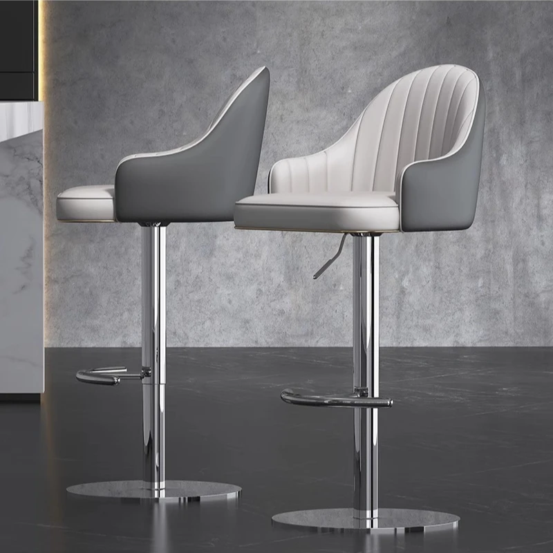 

Steady Bar chair high stool household front desk can be lifted and lowered high bar stool checkout page bar chair can be rotated